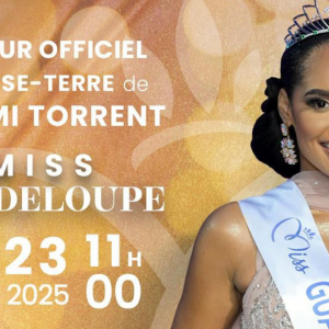 Retour officiel de Miss Guadeloupe à Basse-Terre ! 